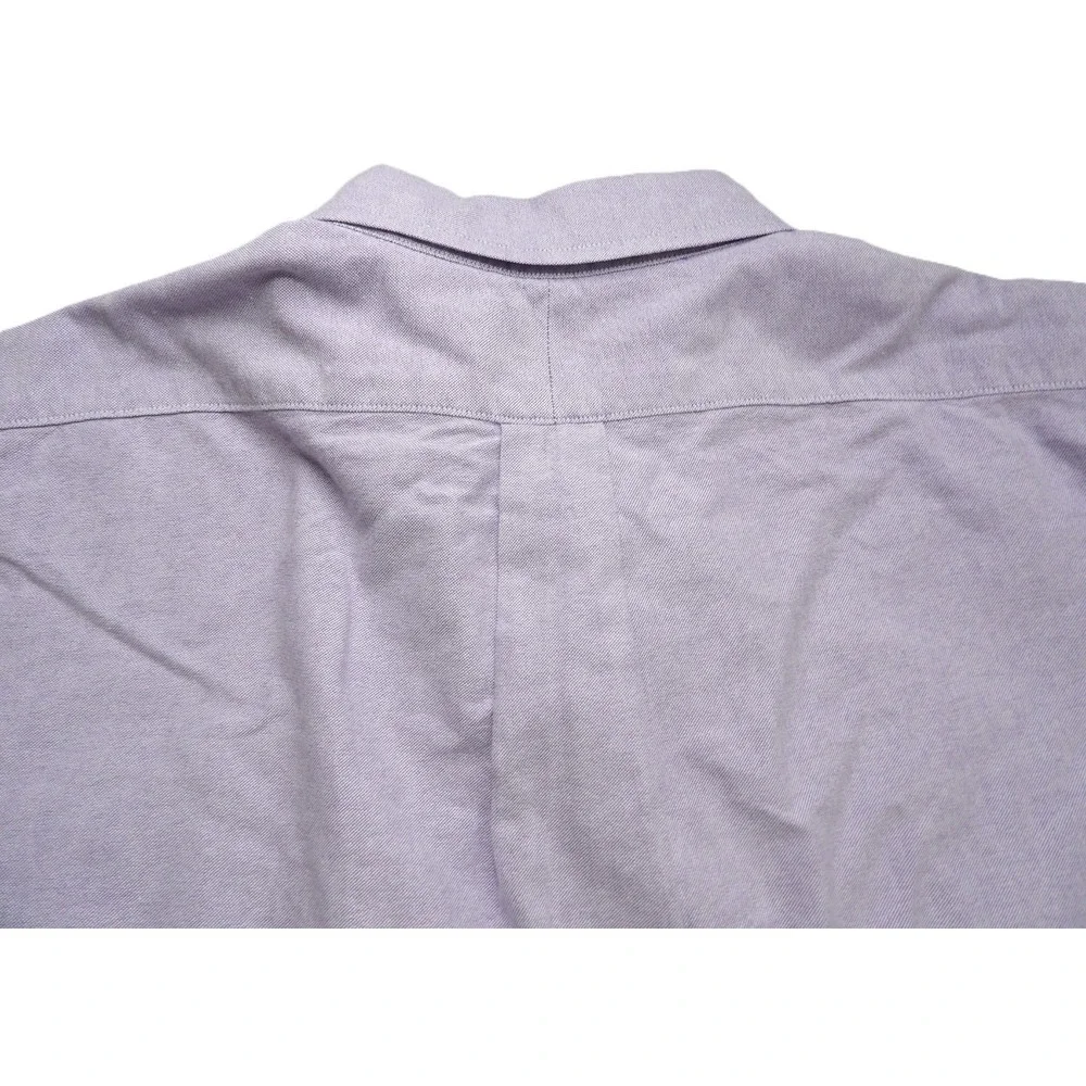 Polo Ralph Lauren Men XL Purple Oxford OCBD Shirt Cotton Button Down Flesh Pony